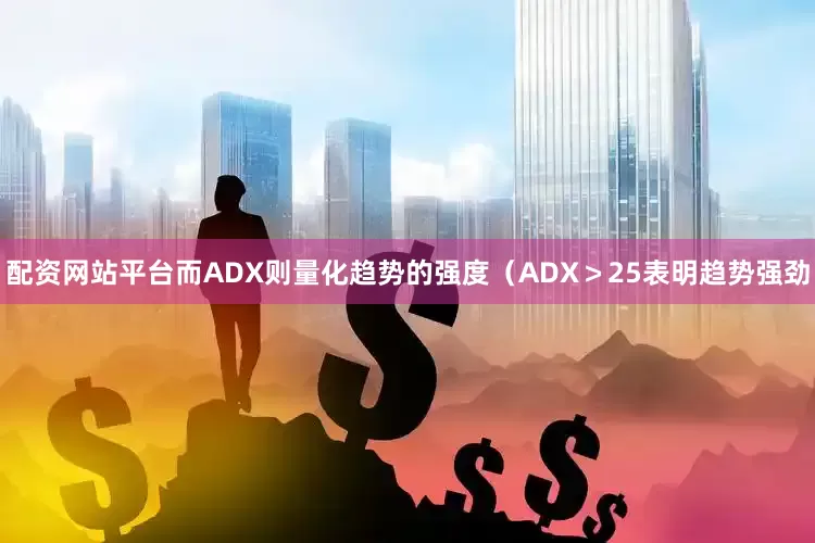 配资网站平台而ADX则量化趋势的强度（ADX＞25表明趋势强劲